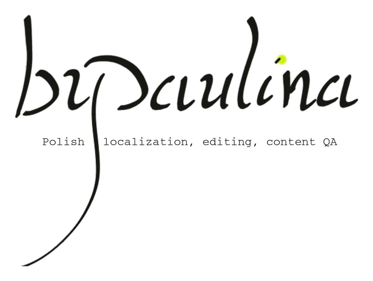 byPaulina — Polish localization, editing, content QA